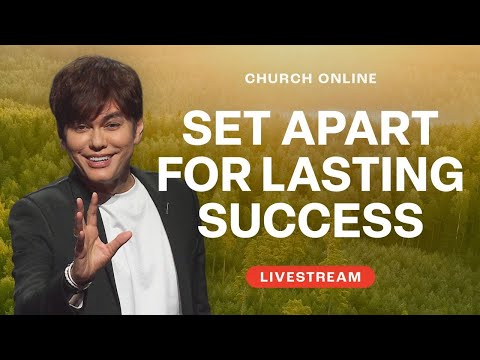 Set Apart for Lasting Success (Full Sermon) | GRC Online |  USA Church